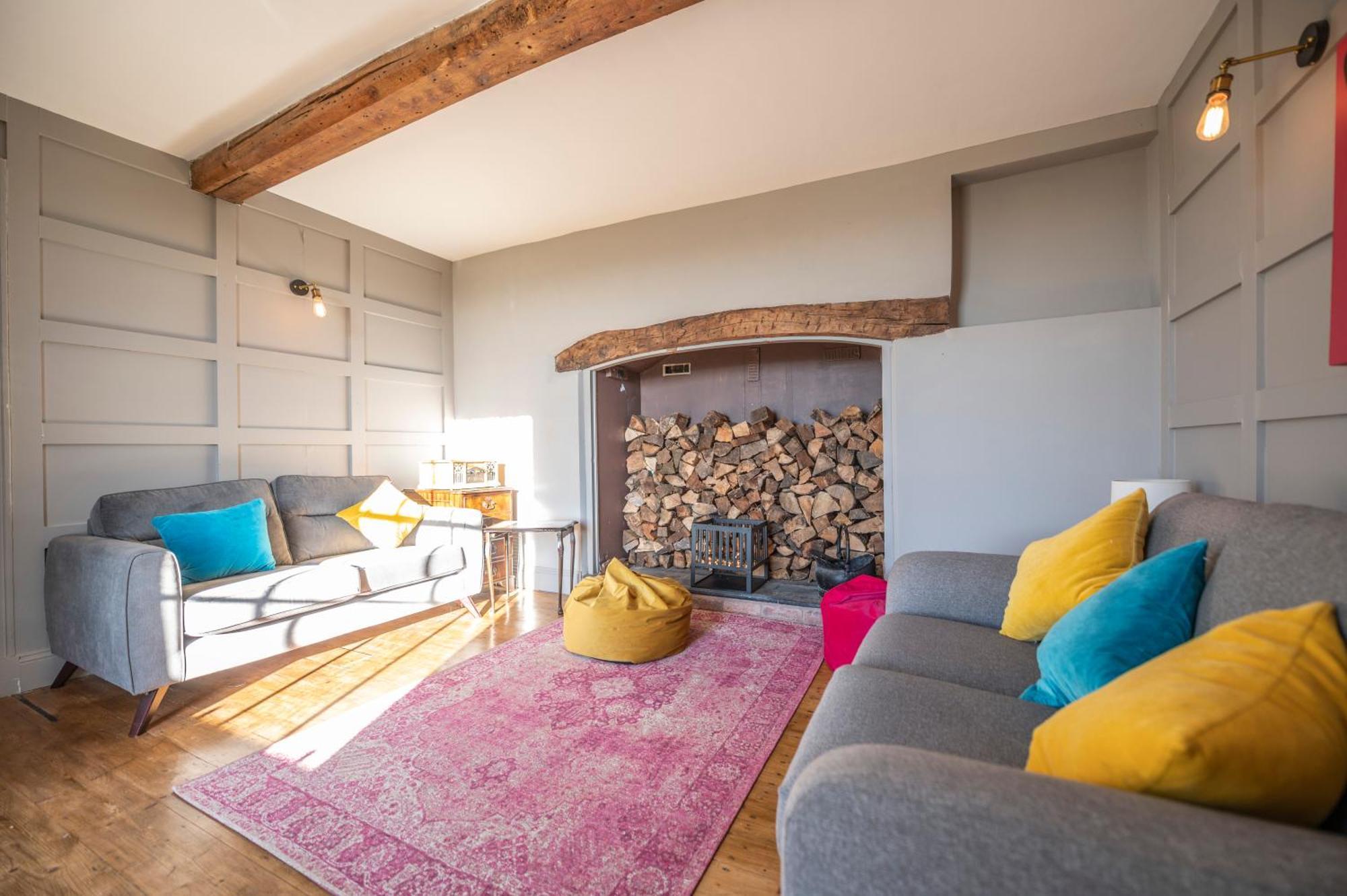 Georgian Country House -Panoramic Views -Sleeps 12 Ruthin Exteriér fotografie